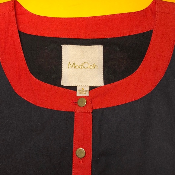 🟠 ModCloth 🟠 embroidered knee length dress - Picture 5 of 11